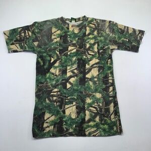 Vintage Cabelas Men’s Medium Camo Short Sleeve Pocket T shirt Realtree